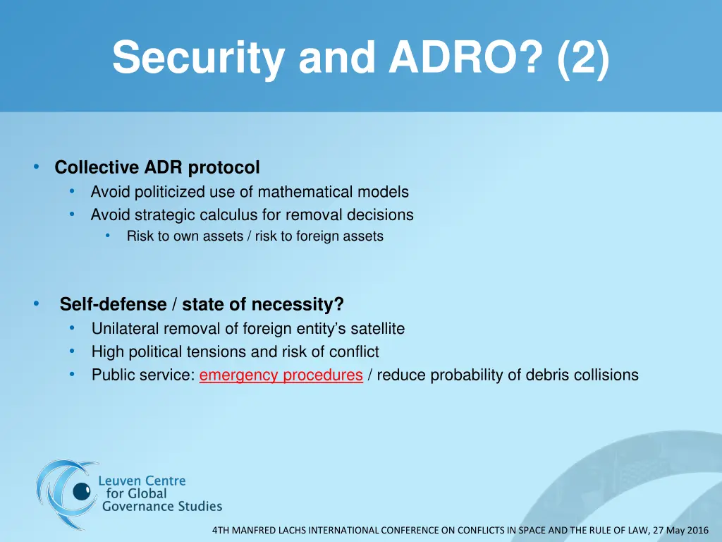 security and adro 2
