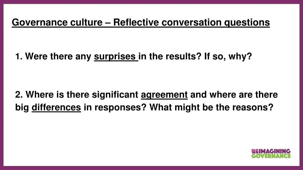 governance culture reflective conversation 1
