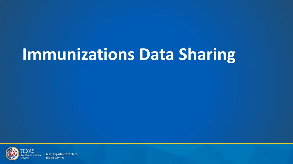 immunizations data sharing