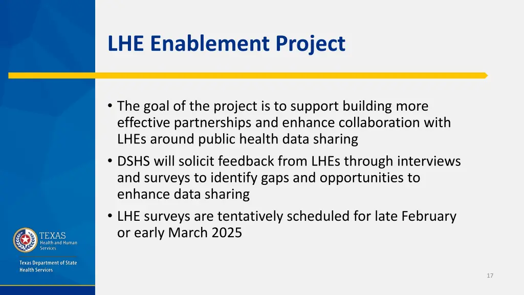 lhe enablement project