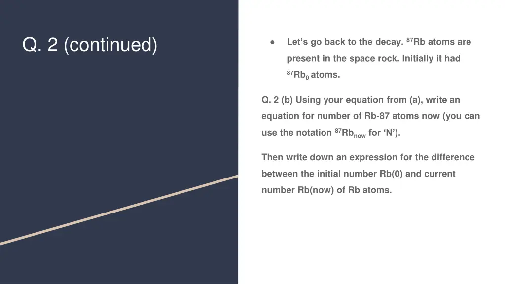 q 2 continued