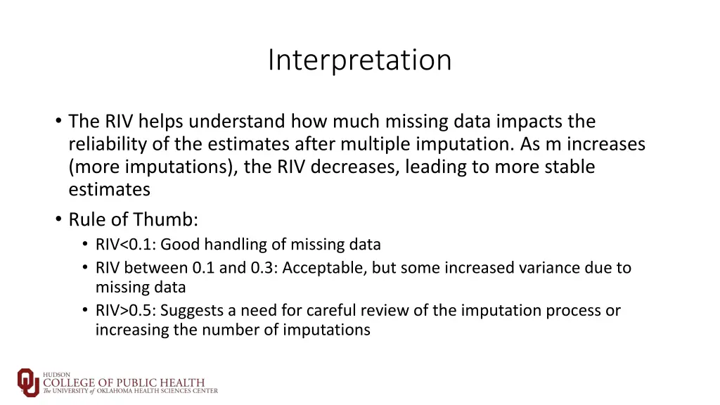 interpretation