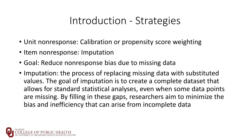 introduction strategies