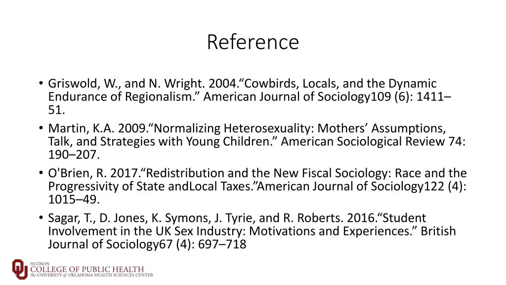 reference