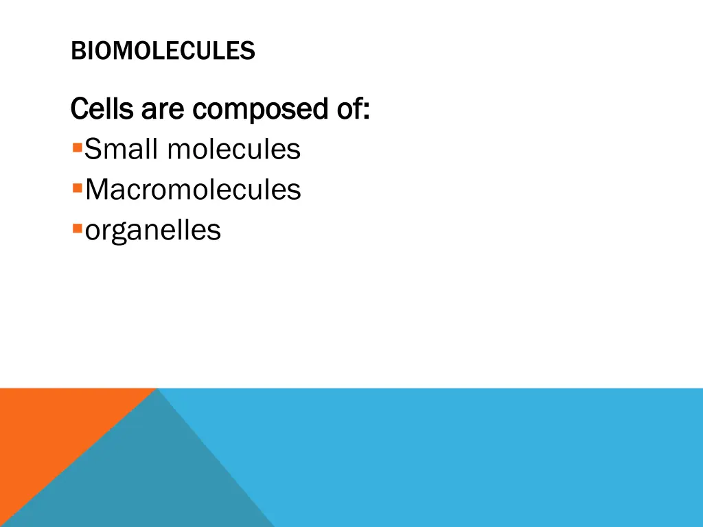 biomolecules