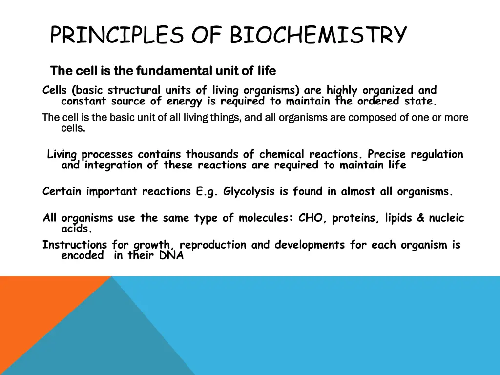 principles of biochemistry