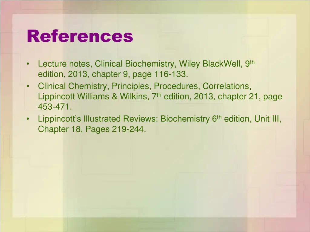 references