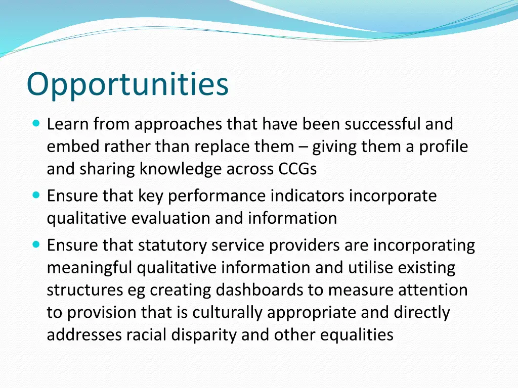 opportunities 1