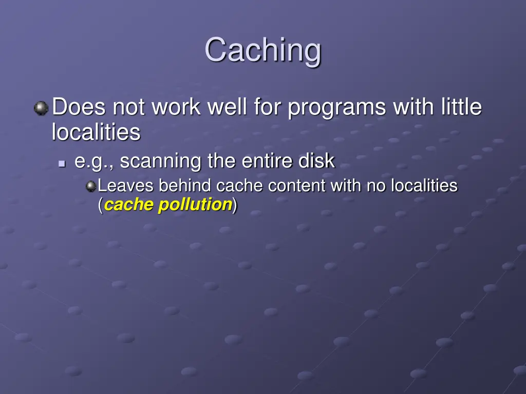 caching 1