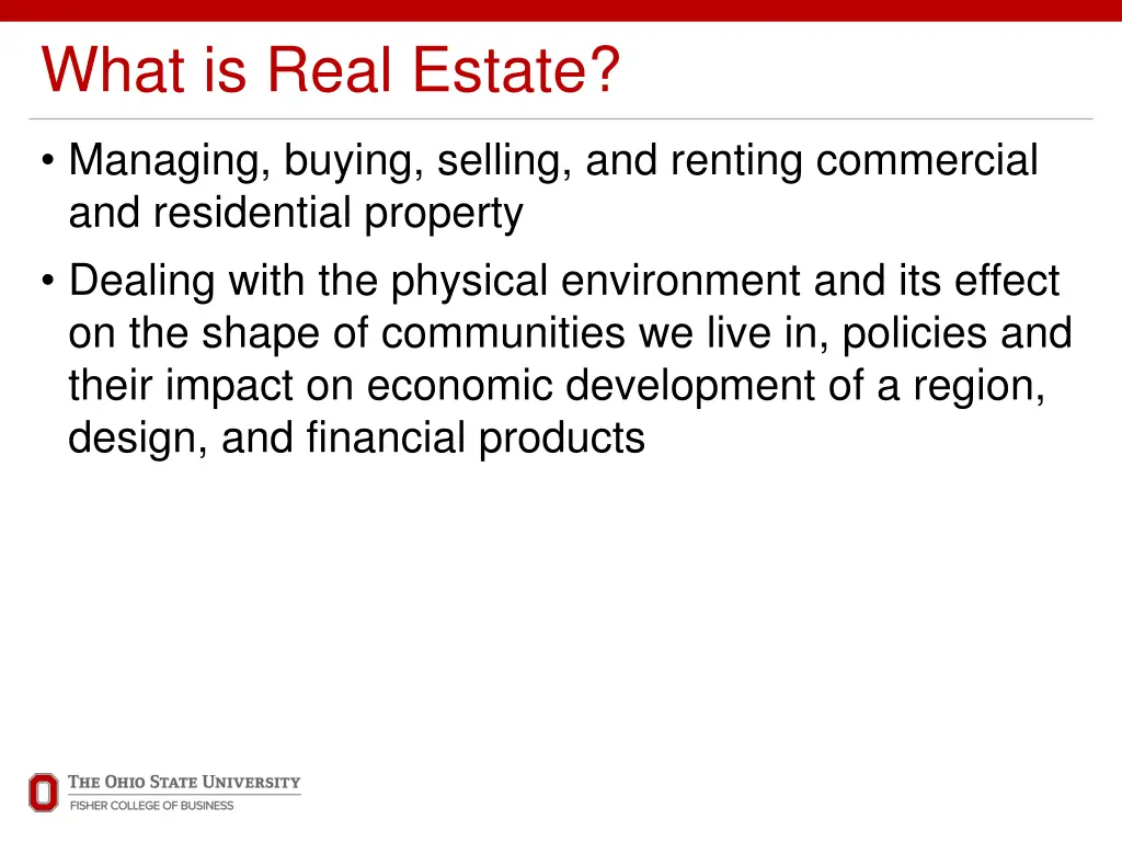 what is real estate