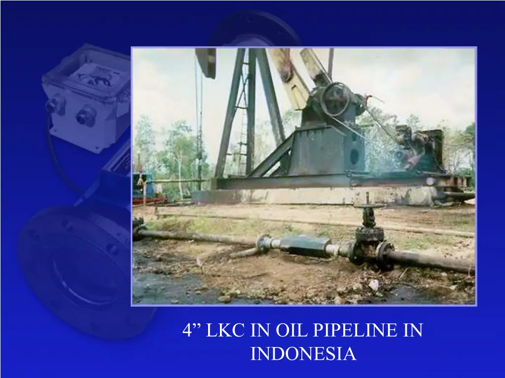 4 lkc in oil pipeline in indonesia