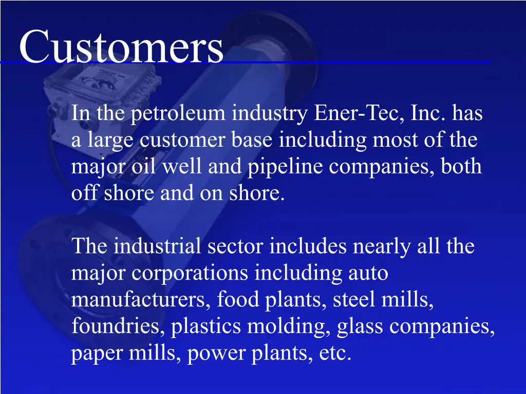 customers