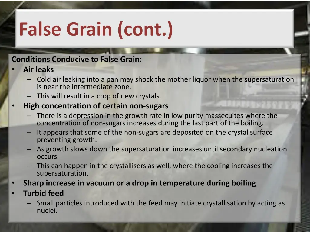 false grain cont 2