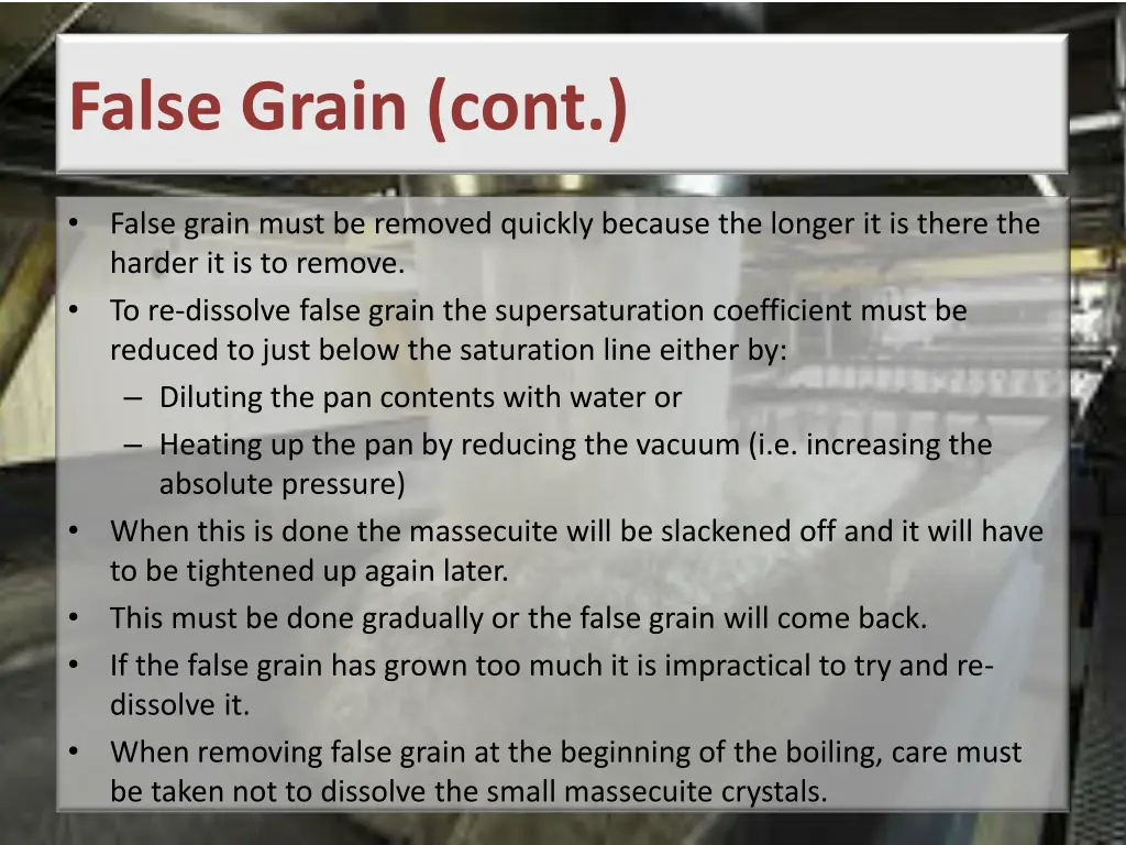 false grain cont 5