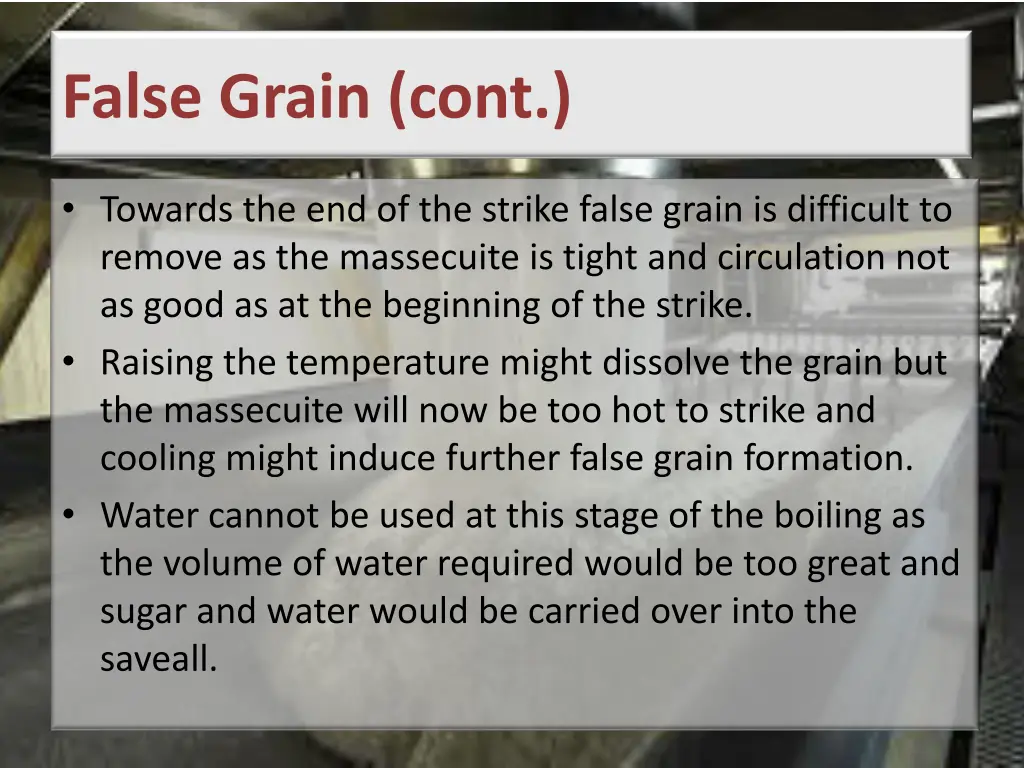 false grain cont 6