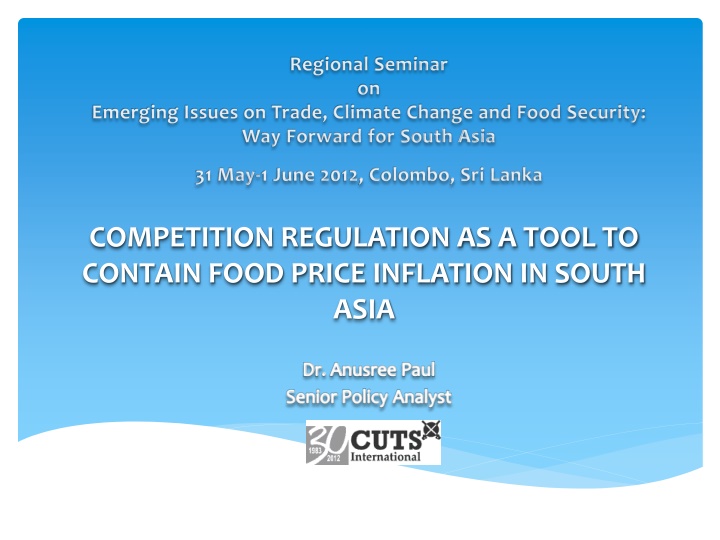 regional seminar on