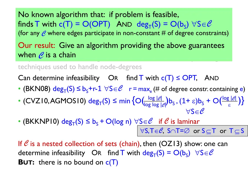 constrained mst contd finds t with