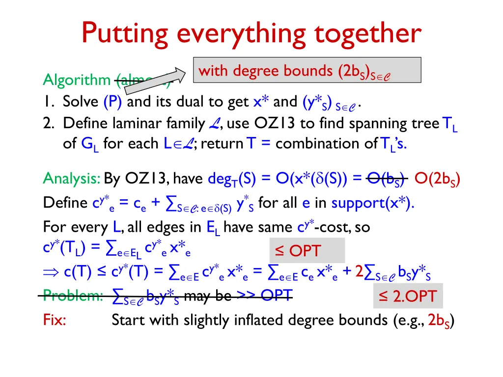 putting everything together 1