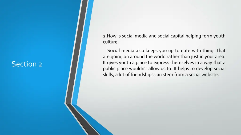 2 how is social media and social capital helping