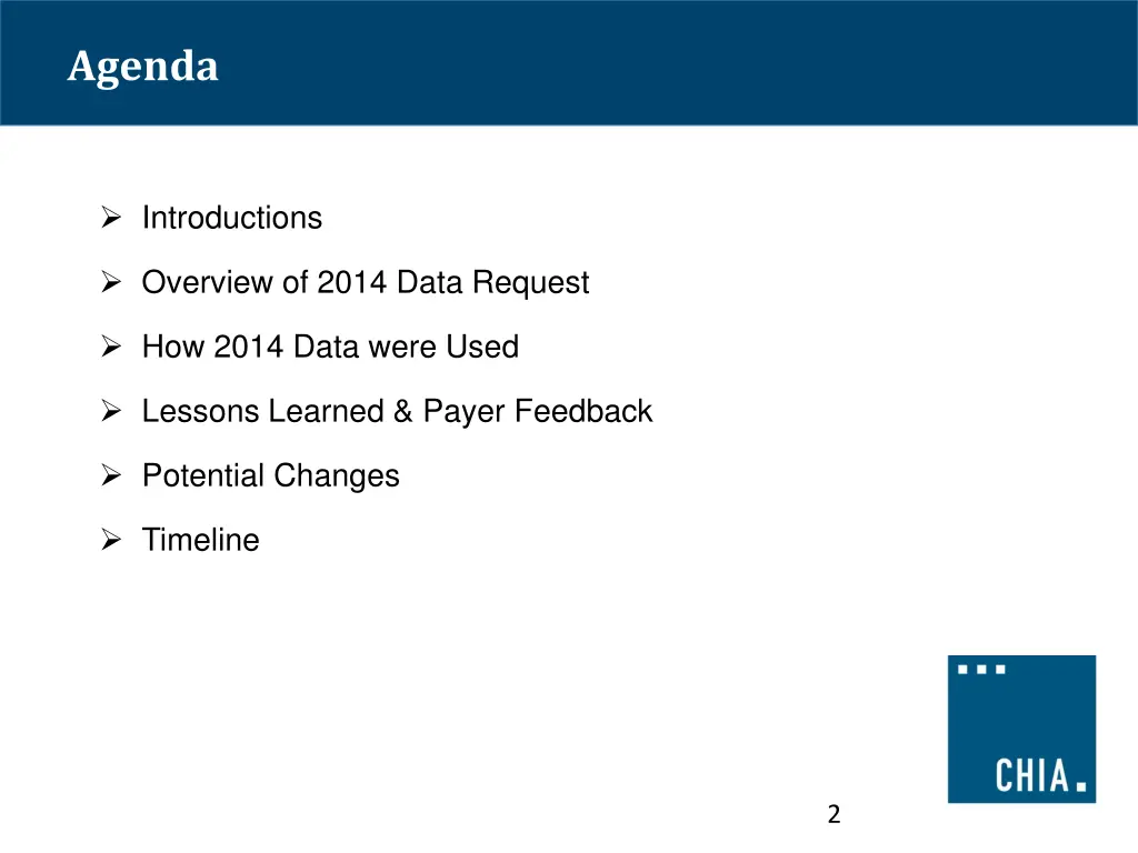 agenda