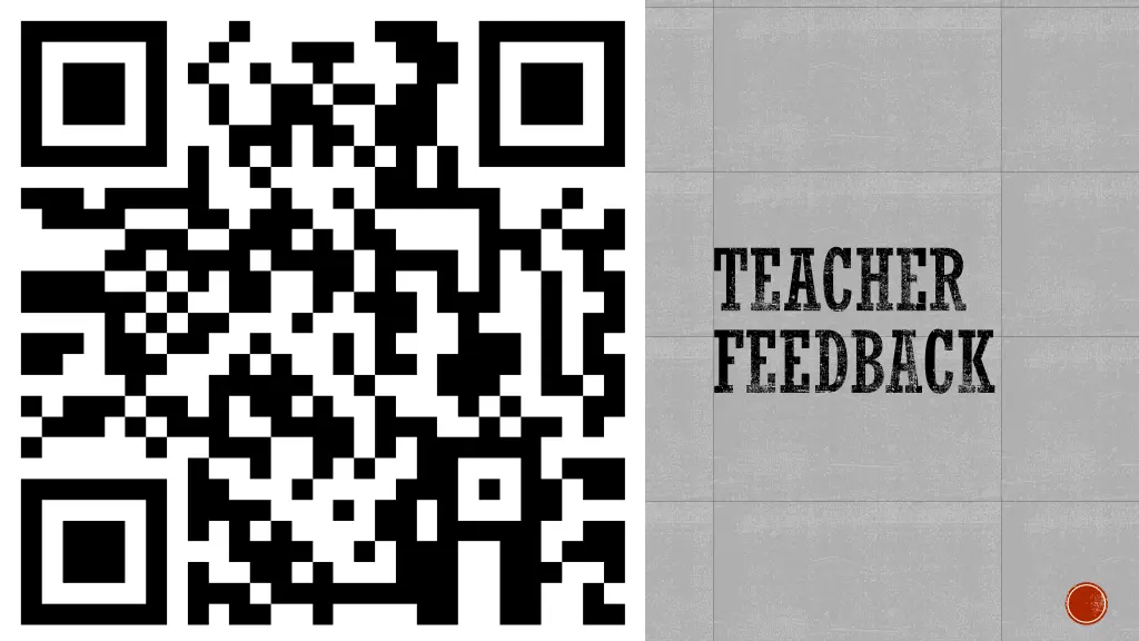 teacher feedback