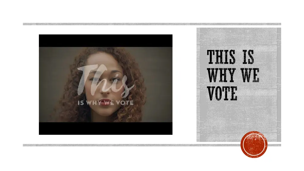 this is why we vote