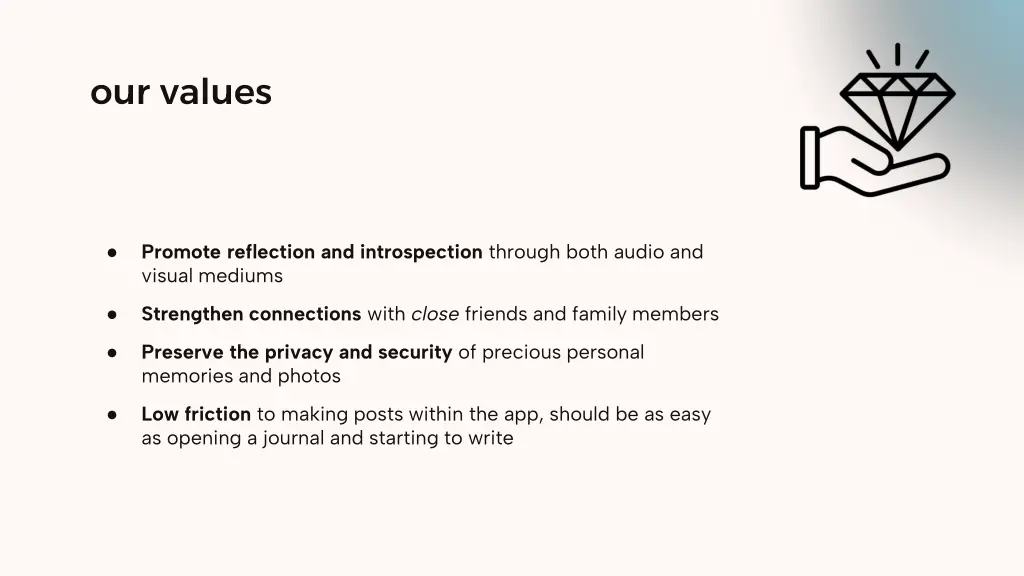 our values
