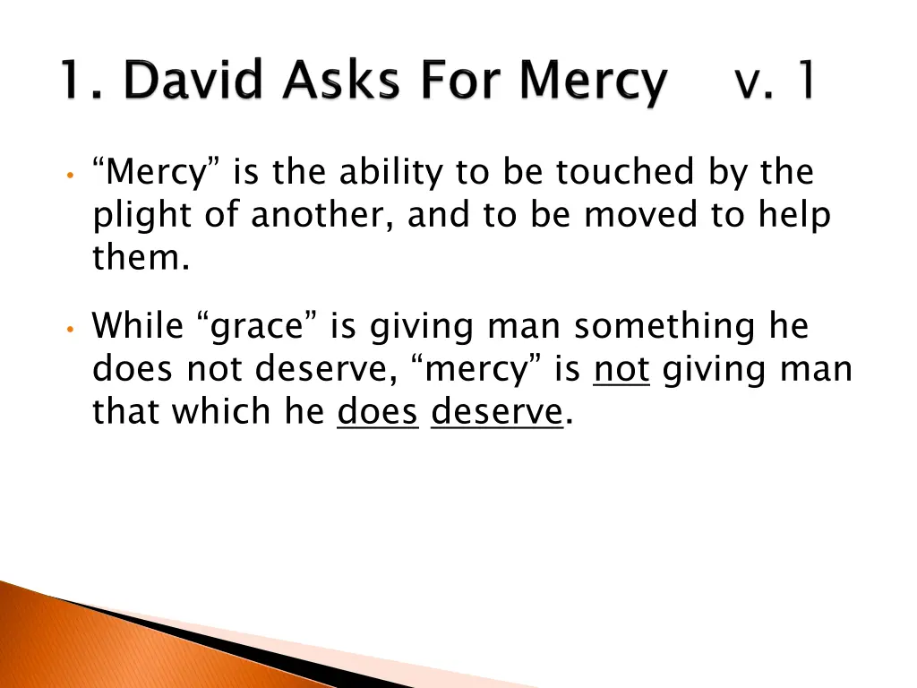 mercy is the ability to be touched by the plight