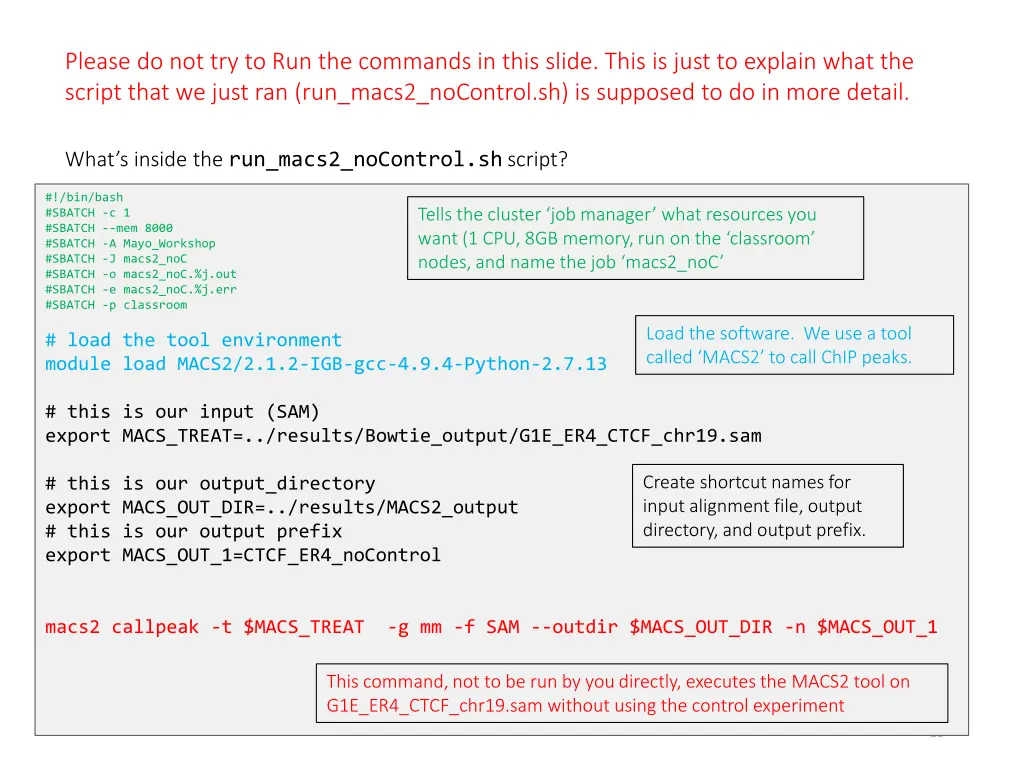 please do not try to run the commands in this 2