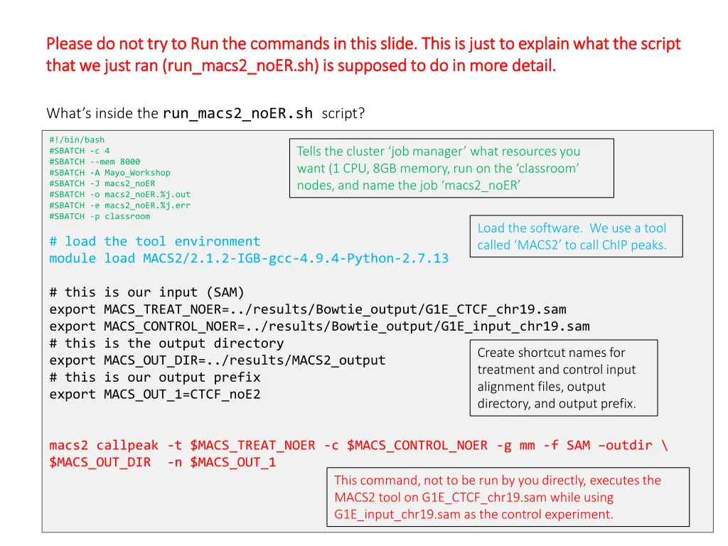 please do not try to run the commands in this 4