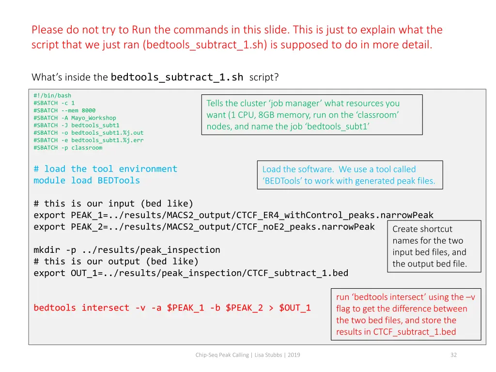 please do not try to run the commands in this 5