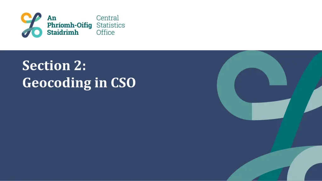 section 2 geocoding in cso