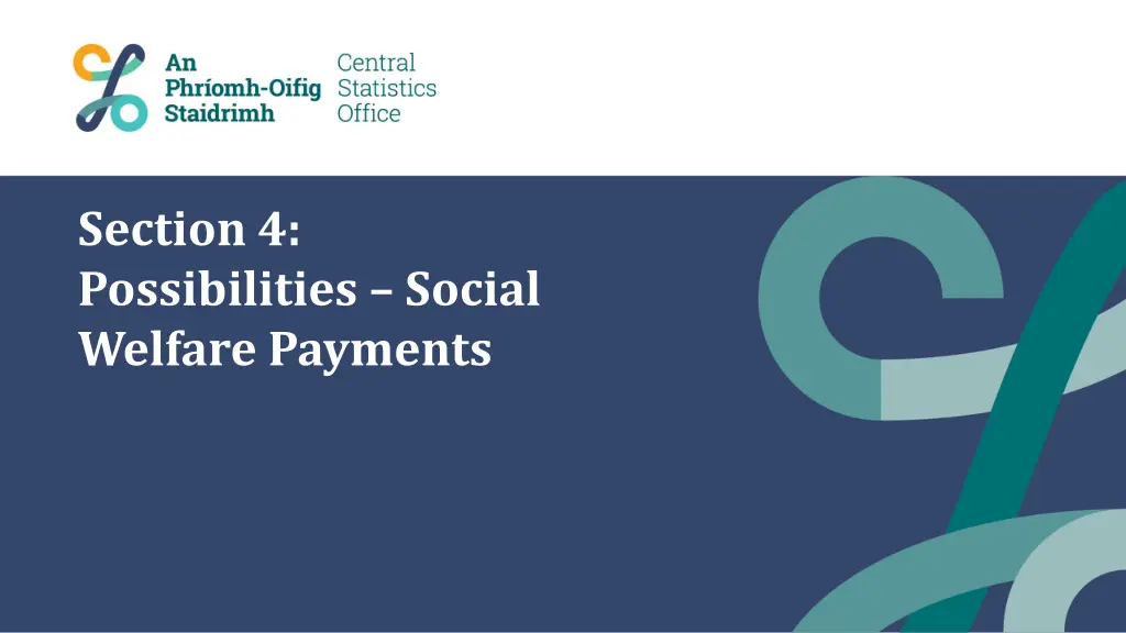 section 4 possibilities social welfare payments