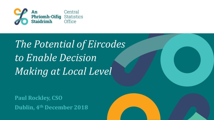 the potential of eircodes to enable decision