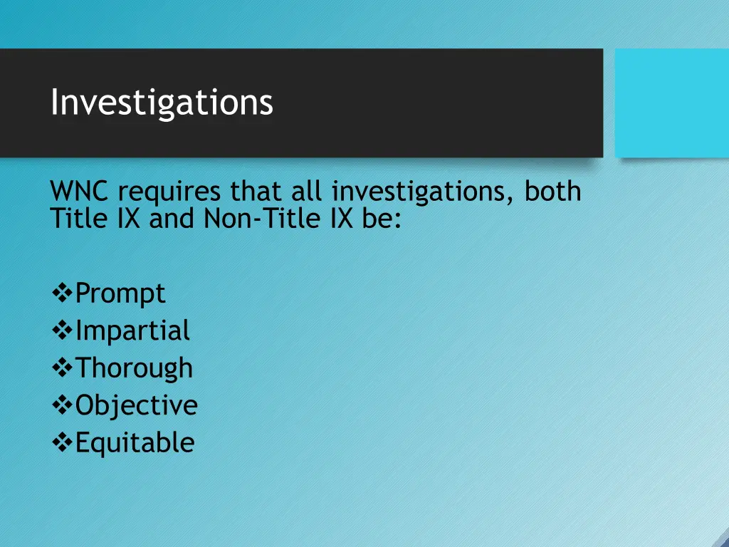 investigations 1