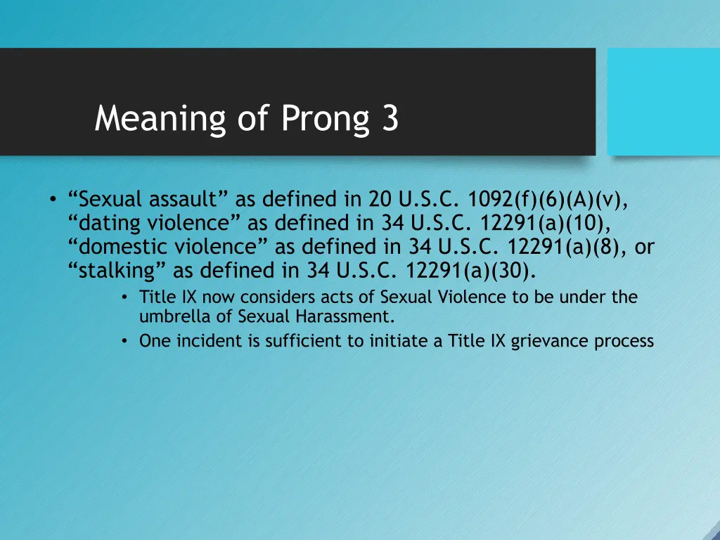 meaning of prong 3
