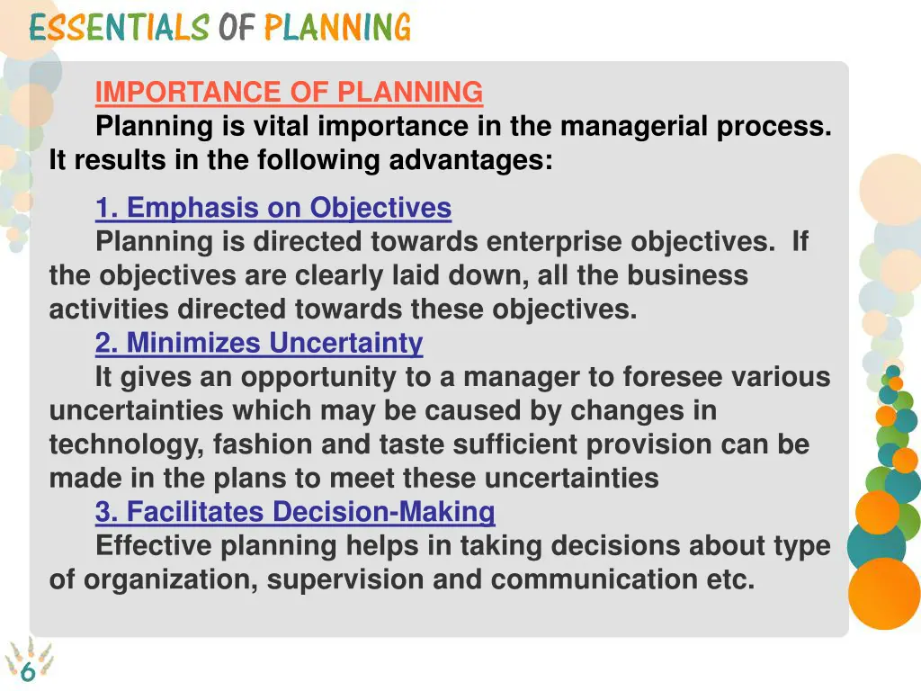 importance of planning planning is vital