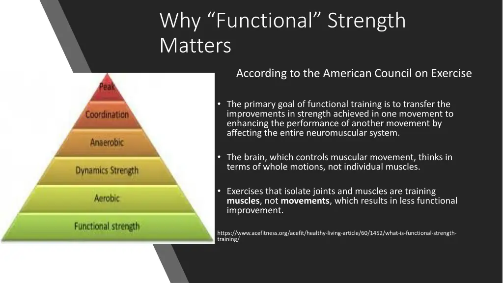 why functional strength matters