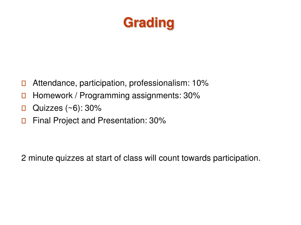 grading