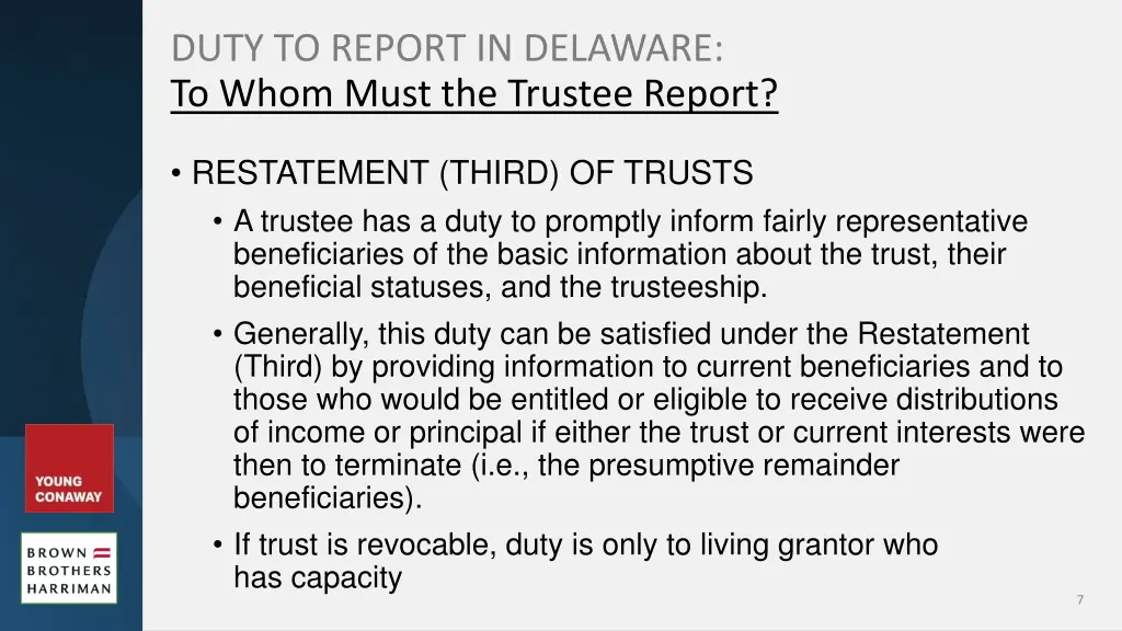 duty to report in delaware to whom must 1