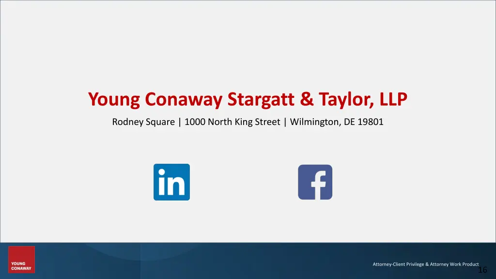 young conaway stargatt taylor llp