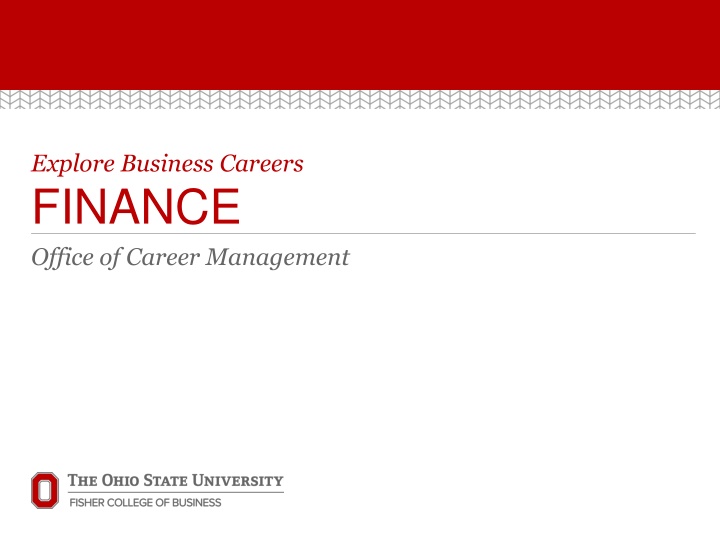 explore business careers finance office of career