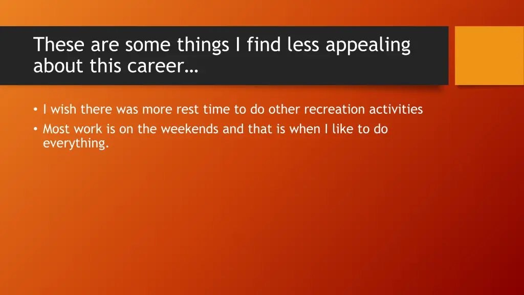 these are some things i find less appealing about