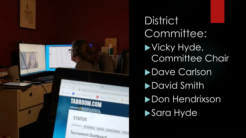 district committee vicky hyde committee chair