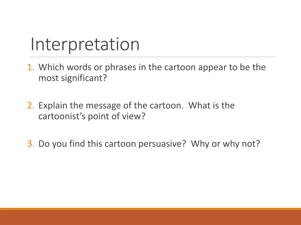 interpretation