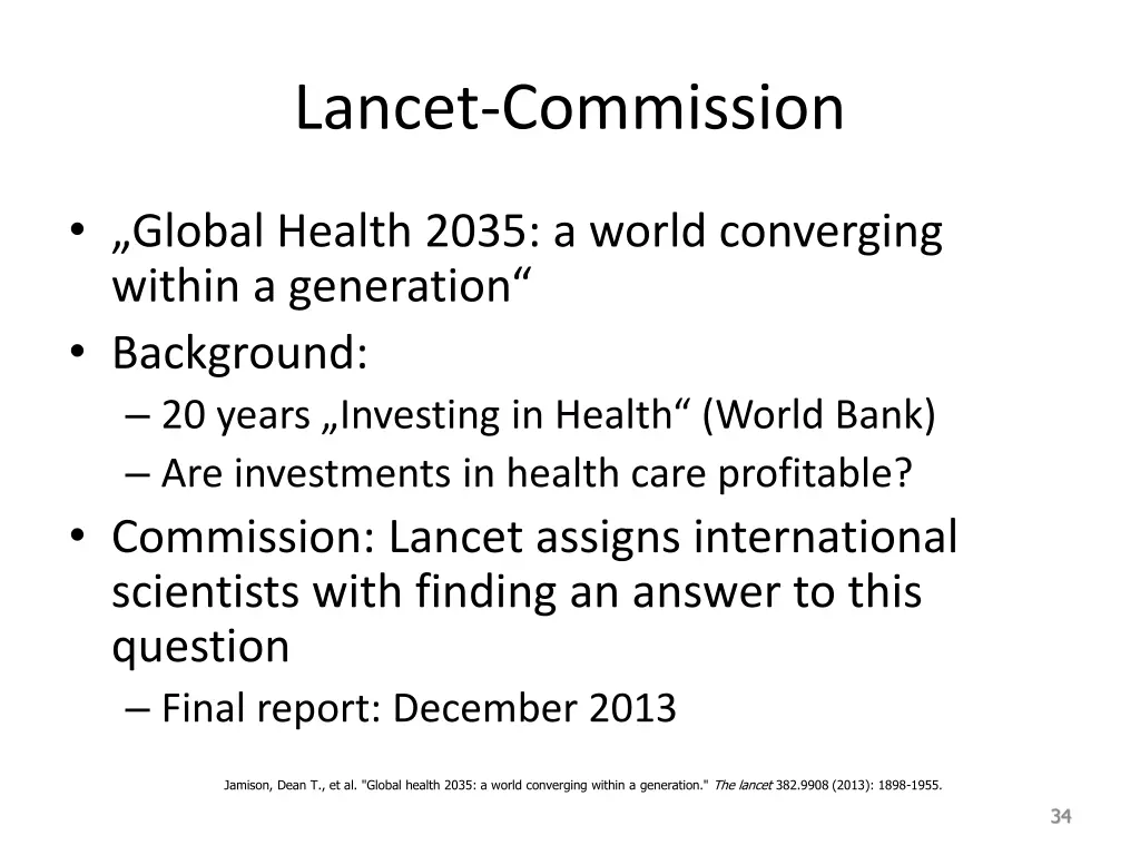 lancet commission