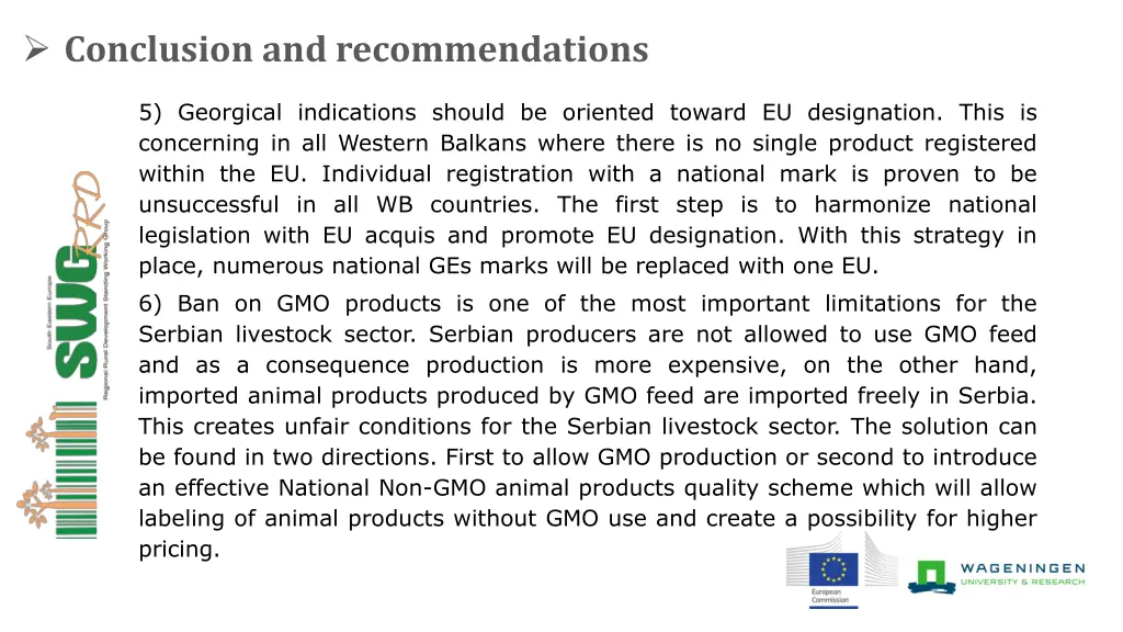 conclusion and recommendations 2