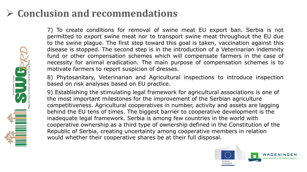 conclusion and recommendations 3