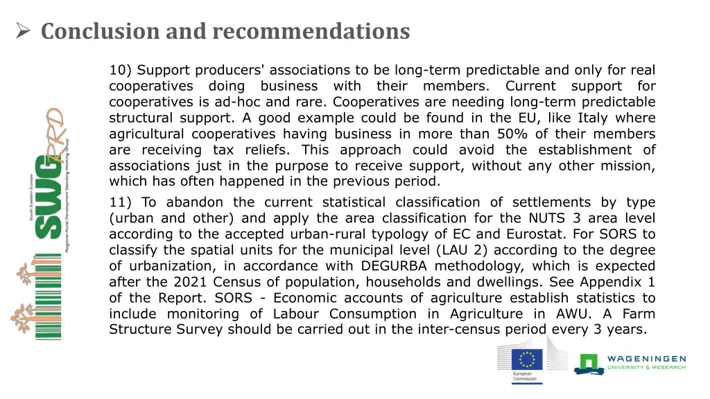 conclusion and recommendations 4