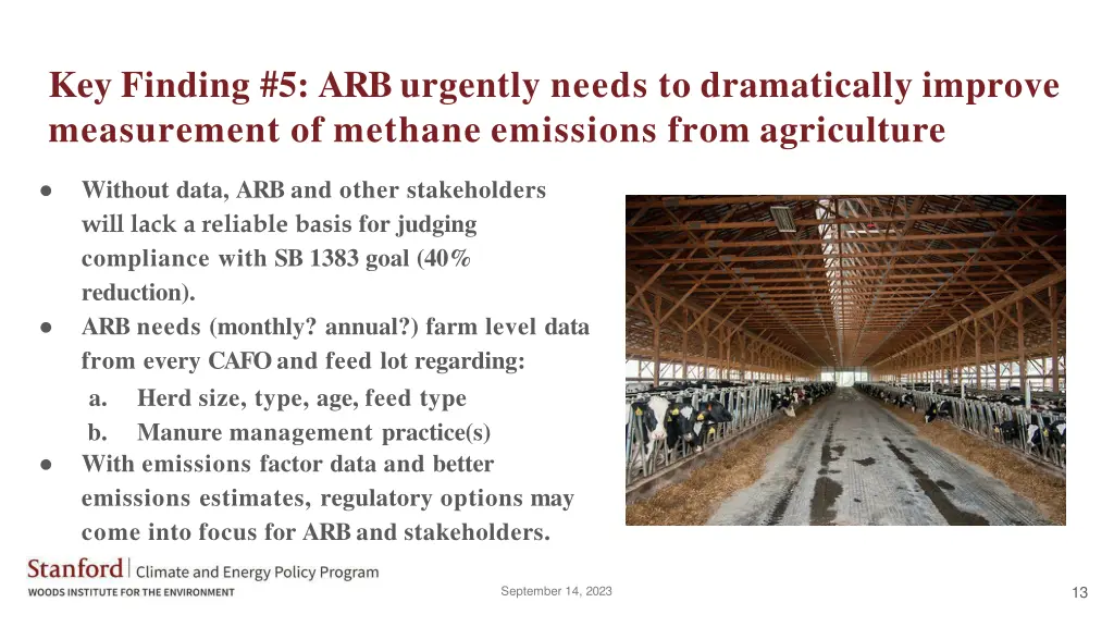 key finding 5 arb urgently needs to dramatically